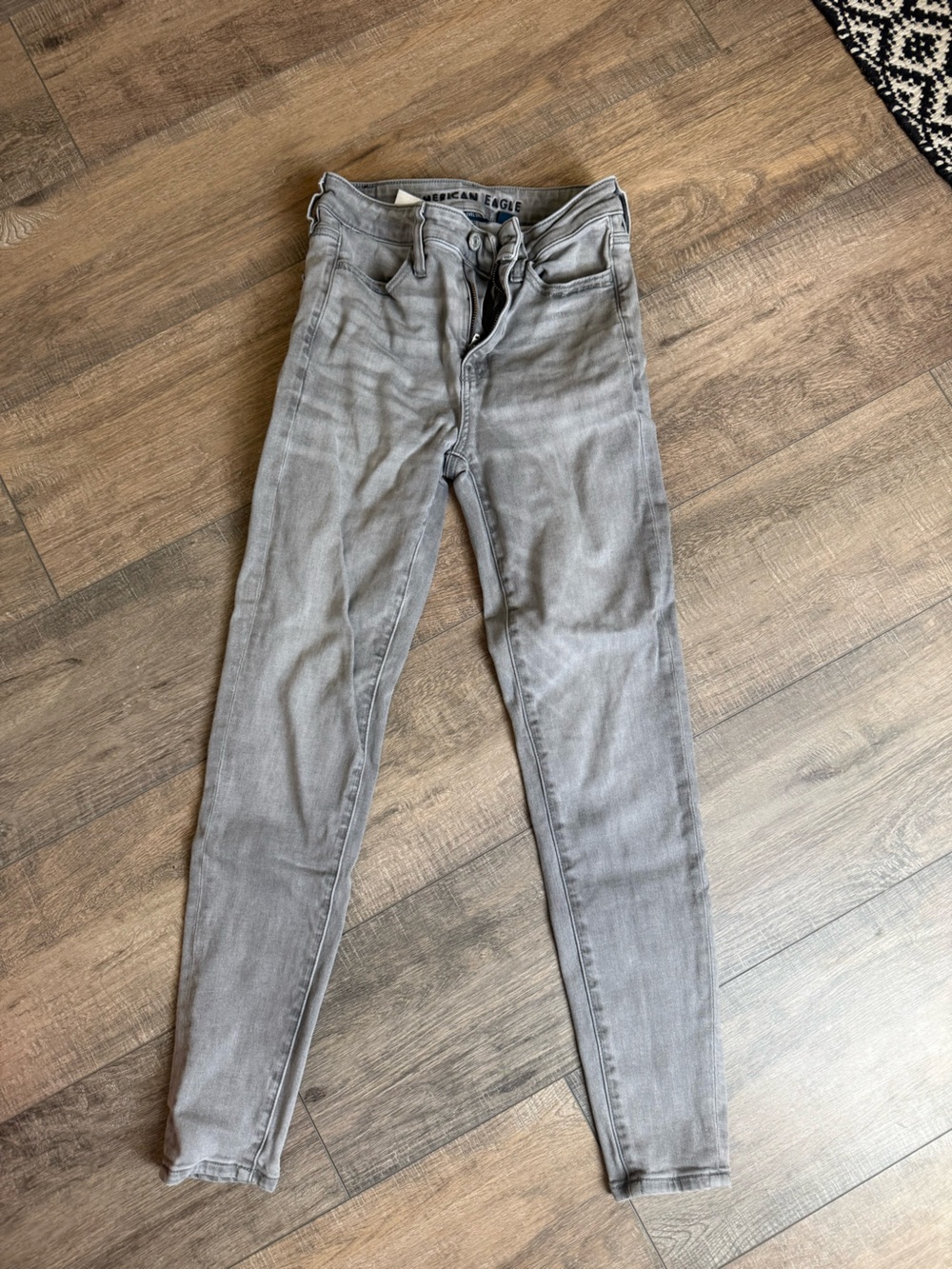 American Eagle Outfitters Women's Gray Skinny Jeans